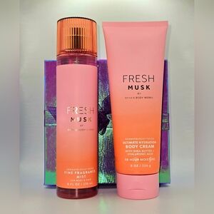 Fresh MUSK Pink / Gold Set